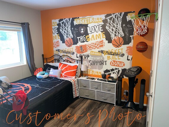 Basketball Gift Basketball Art Basketball Room Decor Zebra -  in 2023