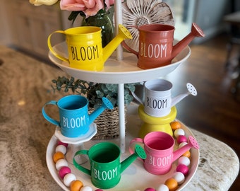 Decoratie mini waterblikje springvorm