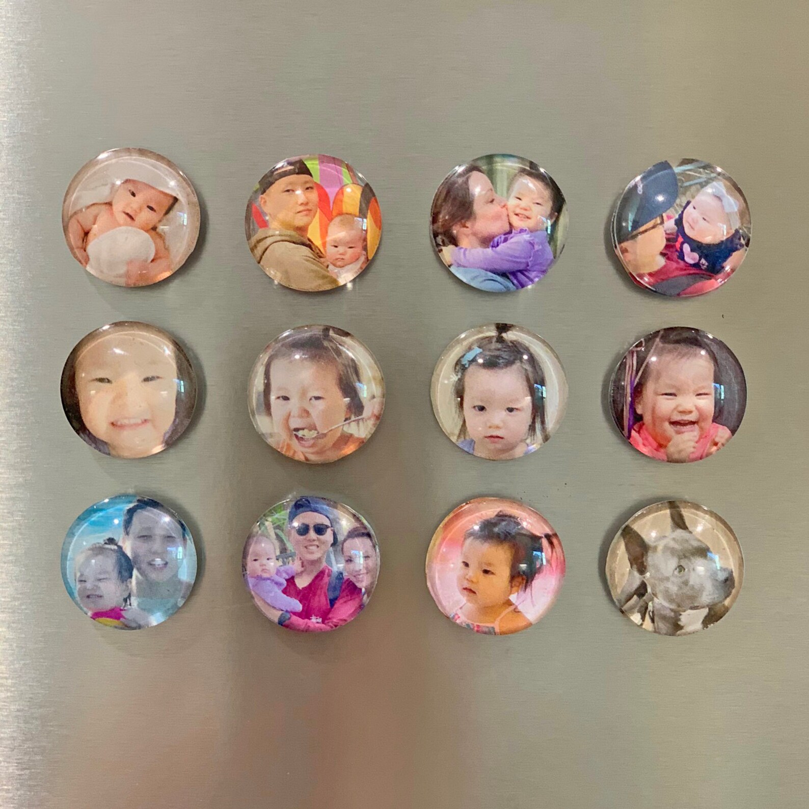 Photo Glass Strong Custom SET OF 12 Personalized Etsy