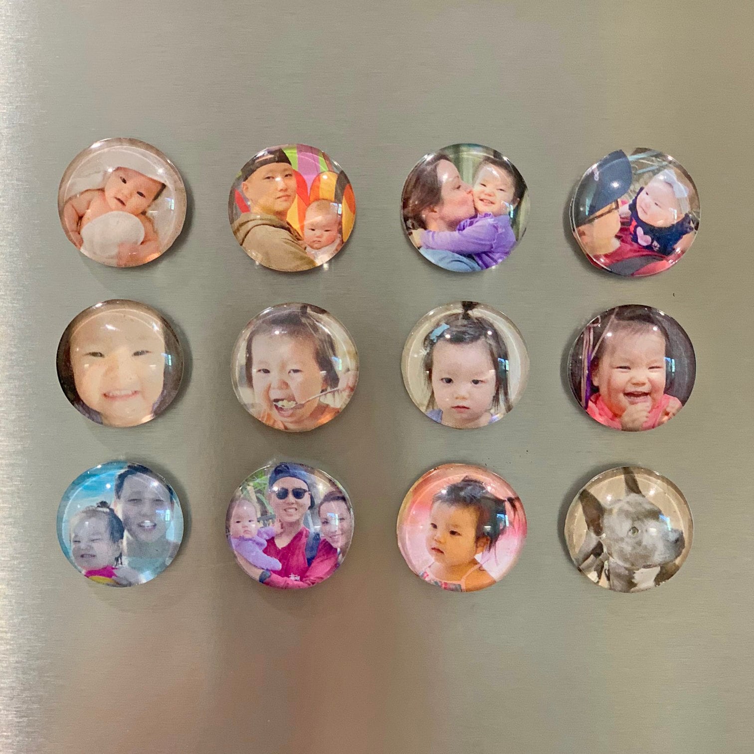 Photo Glass Strong Custom SET OF 12 Personalized Etsy