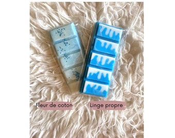 Scented snapbar fondant / chocolate bar / chocolate bar in its packaging / soy wax / scented fondants / tablet fondants