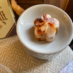 Scented flower melts / wax melts / soy wax / flower / interior perfume / burner