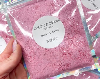 Pink Chunky Glitter Mix - 2oz/56g