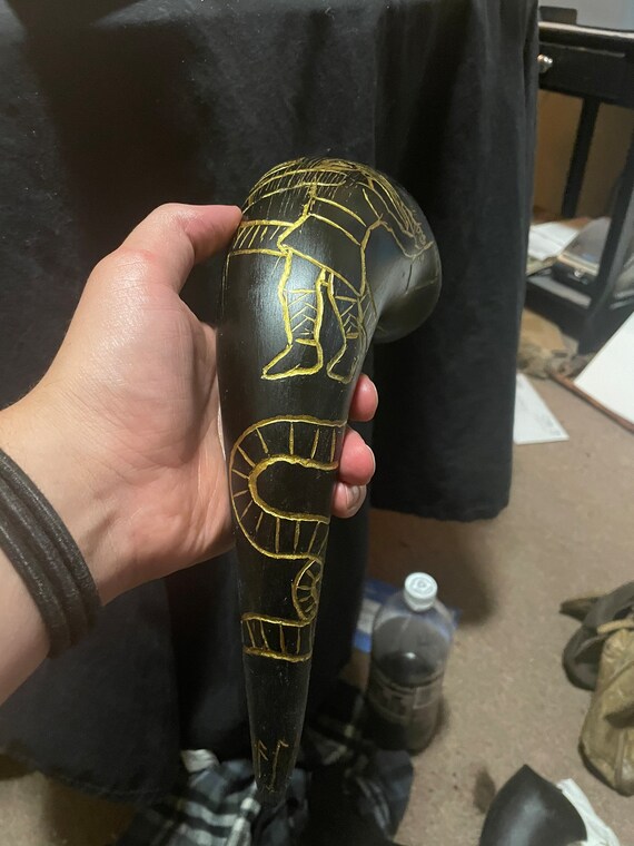 Thunarsraka Drinking Horn Etsy