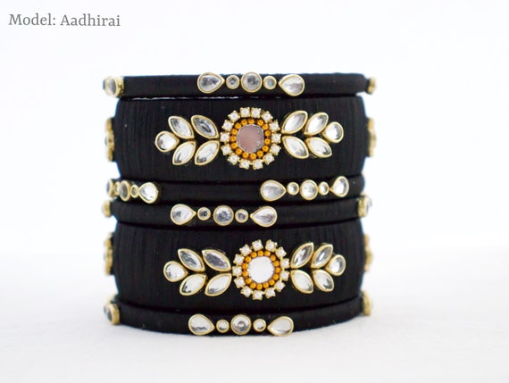 Top 51+ Silk Thread Bangle Designs