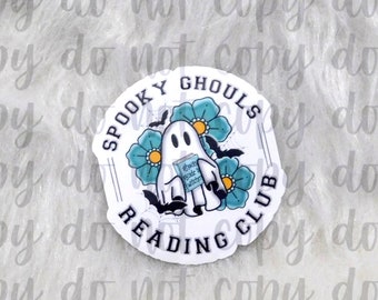 Spooky Ghouls Reading Club Sticker