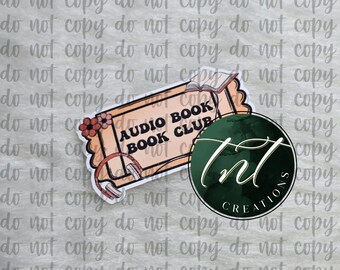 Hörbuch Club Aufkleber