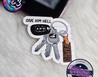 Lizensierter Bittersweet Sinfonie Aufkleber | E-Reader-Vinyl-Aufkleber | Kate Stuart | Bücherwurm Geschenke | Bring Ihn zur Hölle