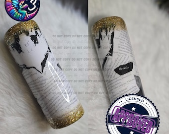 Lizenzierter Ravenhood Becher | Kate Stuart | Bücherwurm Geschenke | Sonderedition Buchseitenbecher | Individuell