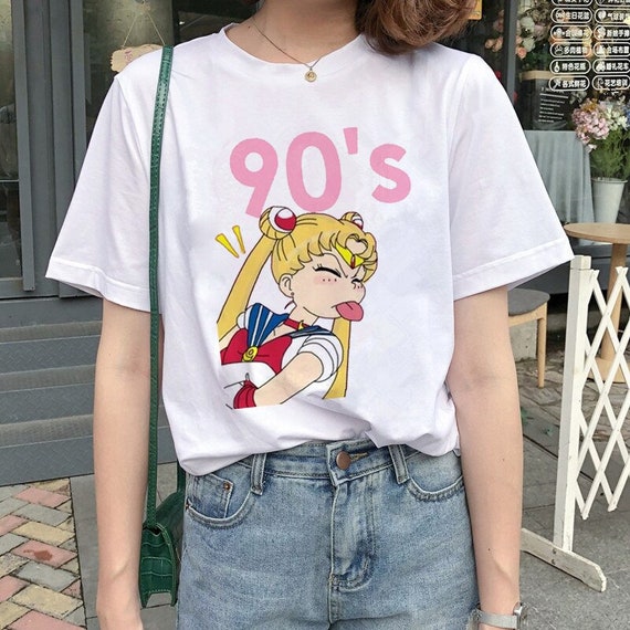 90s Sailor Moon Aesthetic Anime Shirt Retro Aesthetic Anime 