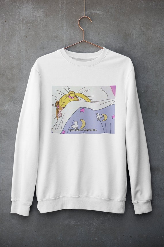 Sailor Moon Sweatshirt Sailor Moon Hoodie Pastel Harajuku Etsy