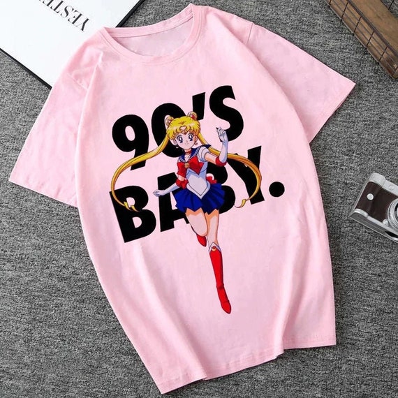 Sailor Moon 90s Baby T-shirt Anime Shirt Anime Clothing | Etsy