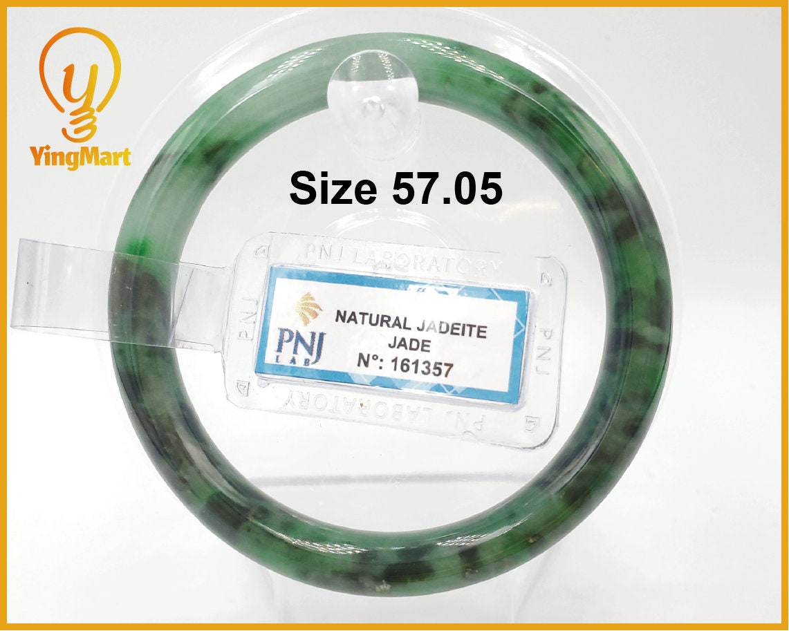 Yingmart 57.05 Mm PNJ161357 Certified Natural Color Green Yingmart 57.05 Mm PNJ161357 Certified Natural Color Green