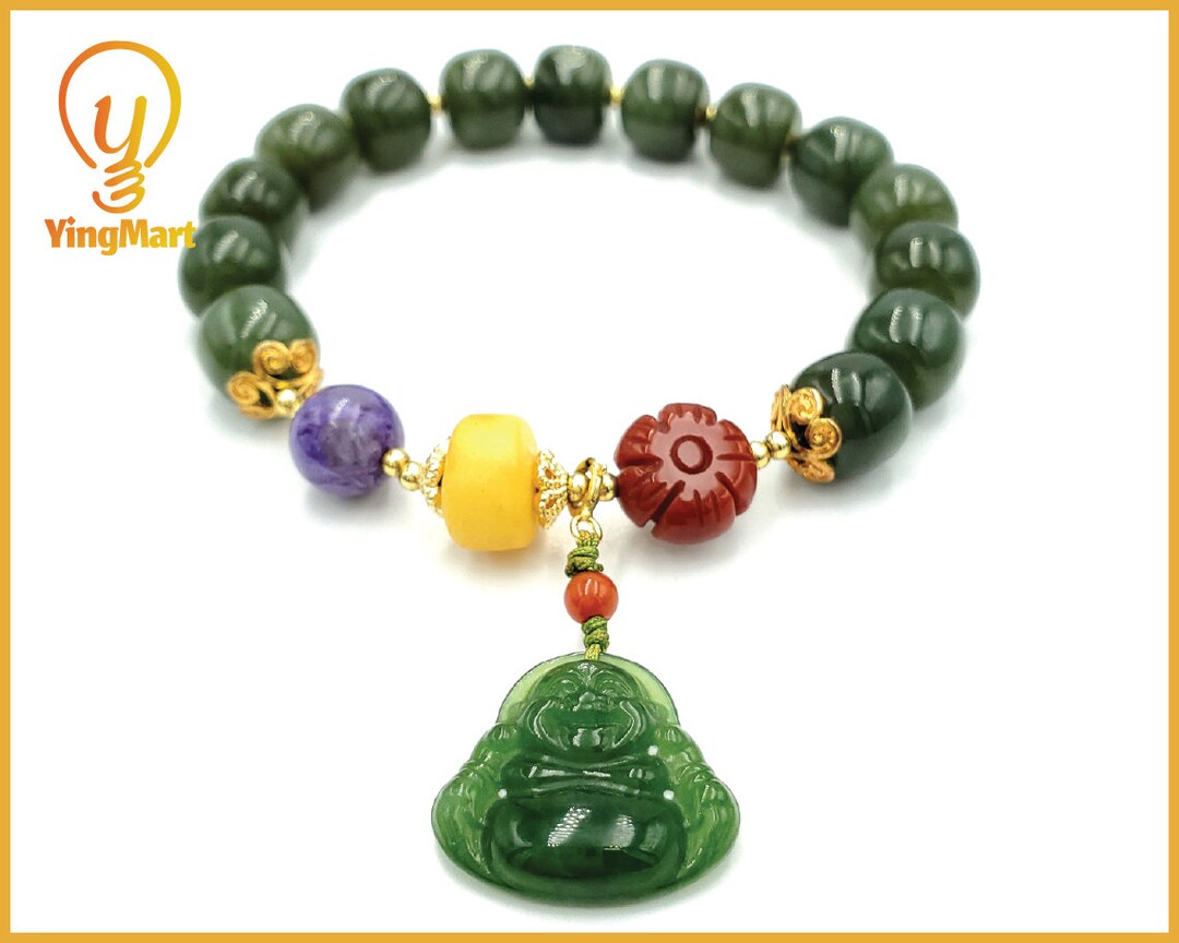 送料関税込・国内発送☆KING ICE☆Buddha Beaded Bracelet☆ Auspicious Buddha Bracelet Set by MARZ | King Ice