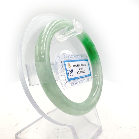 Yingmart 52mm PNJ189563 Certified Natural Green White to