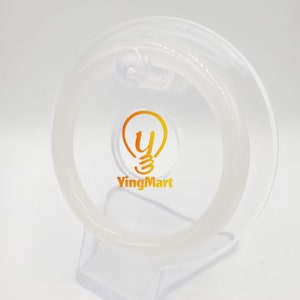 May include: A clear plastic ring with a white and yellow logo that says "YingMart" and a lightbulb icon.