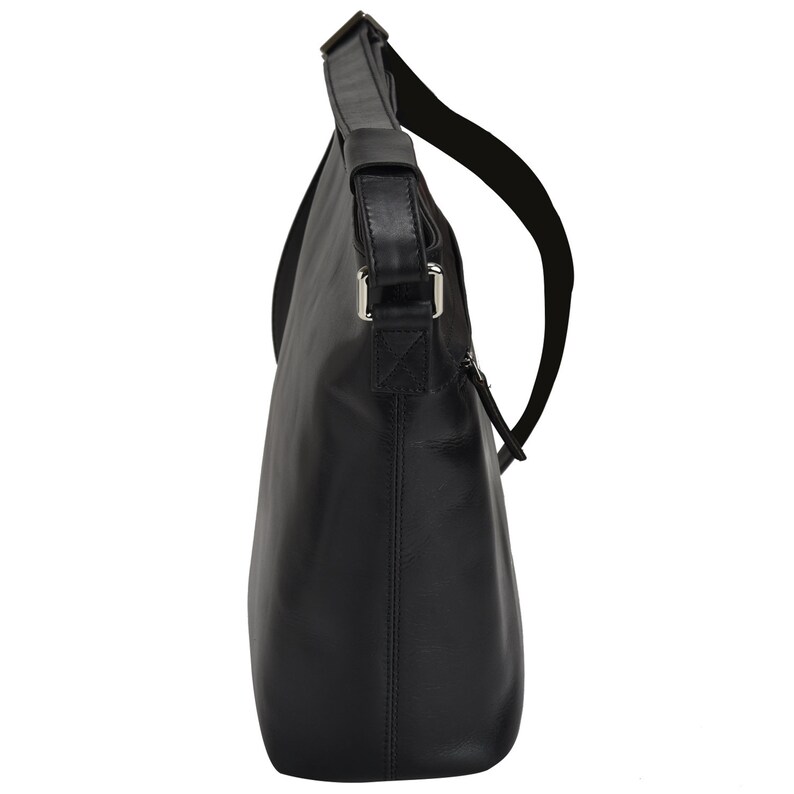 Crossbody Bag Purse Shoulder Bag with Adjustable Strap Handbag AVA Leather Full-hide Bucket Bag