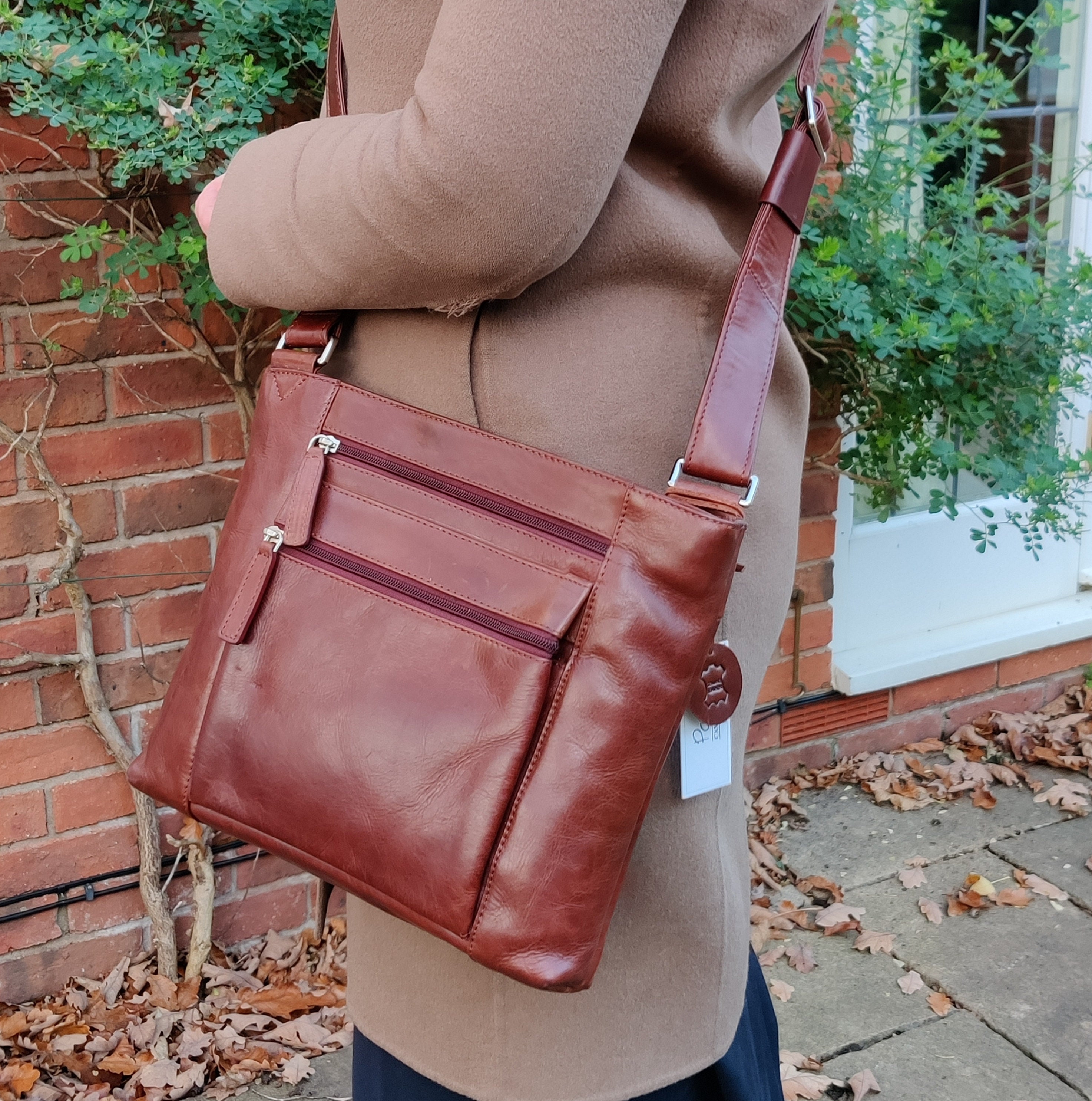 AVA Leather Casual Crossbody Bag Shoulder Bag Ladies Handbag Etsy