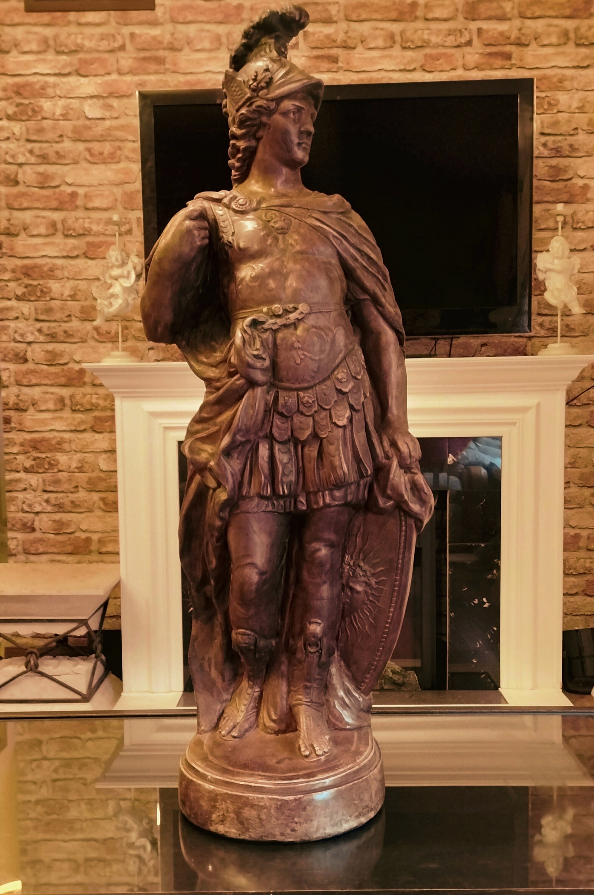 Ancient Roman Warrior Statue