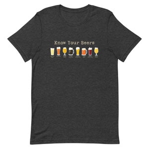 Know Your Beers Short-Sleeve Unisex T-Shirt