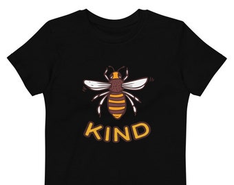 Bee Kind Organic cotton kids t-shirt