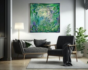 In the Forest Framed Canvas