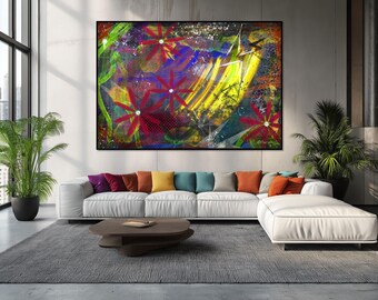 Love Garden Aluminum Print