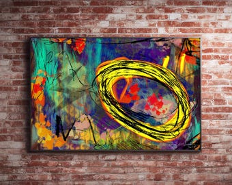 Ring of Fire Aluminum Print