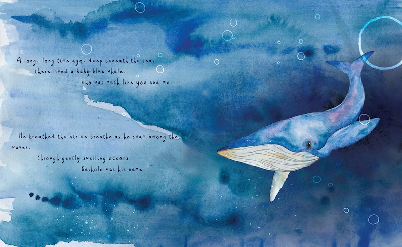 KAIHOLO THE WHALE immersive childrens book, music and lullaby by Musical Tales image 5