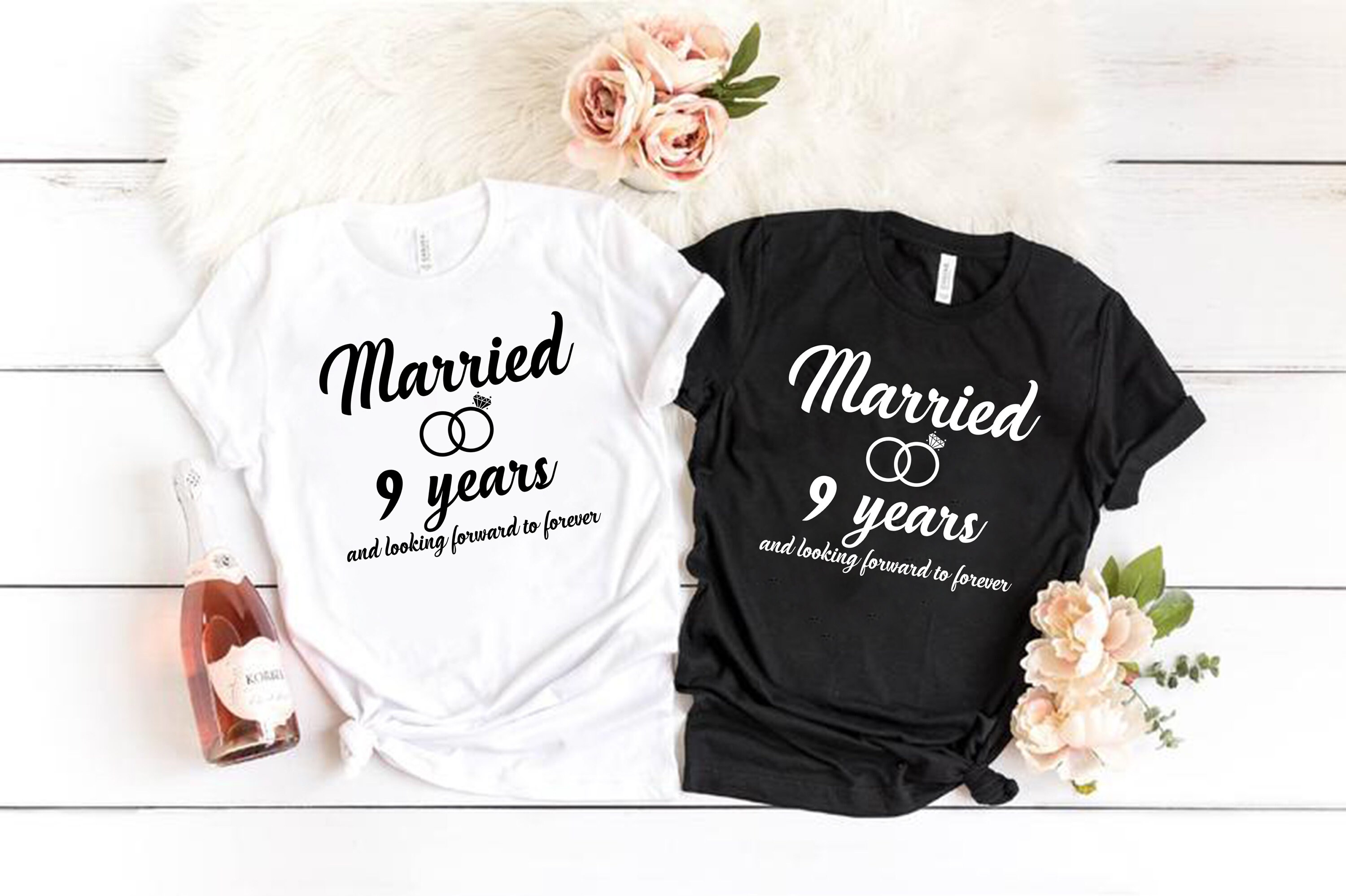 9 Jahre verheiratet und freuen sich auf immer geschriebenes Etsy