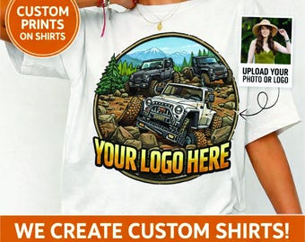 Custom Print T-Shirt - Personalized Design, Unisex Fit