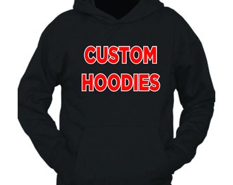 Custom Cotton/Poly Hoodie – Personalized Design