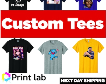 CUSTOM TEES - personalized for any occasion - unisex-women-kids-