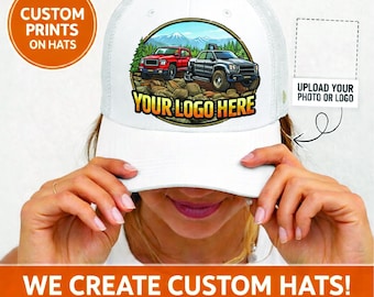 Custom Hats - Personalized Logo, Pick Your Colors