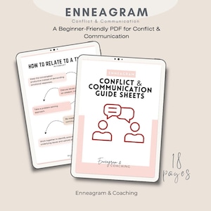 The Enneagram Conflict & Communication Digital Download/Instant Download/Digital