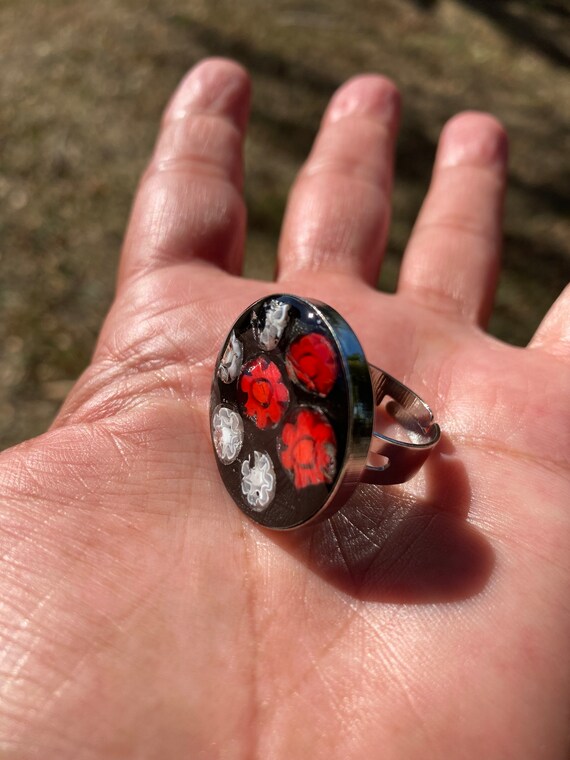 Grosse bague fantaisie reglable hotsell