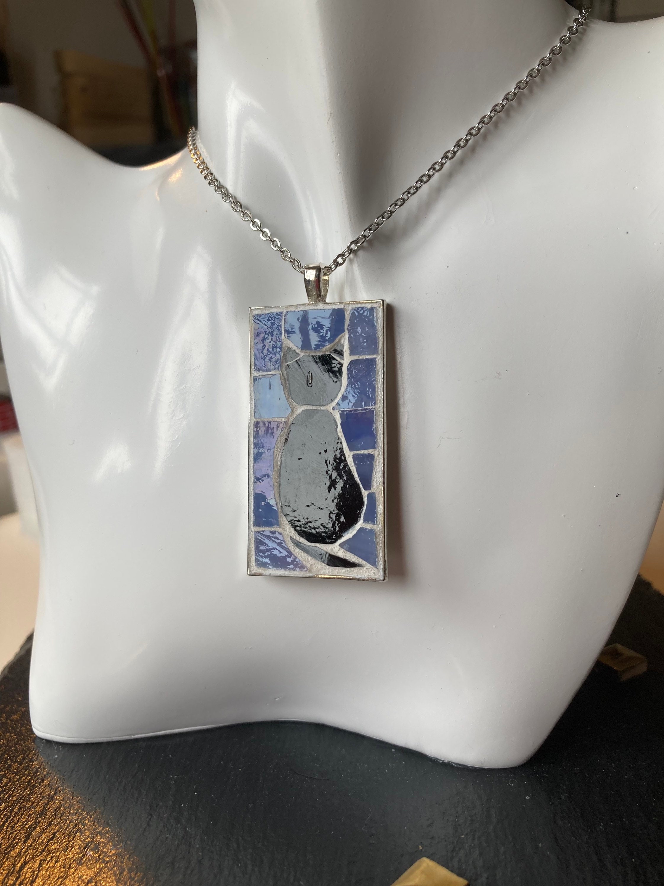 Collier chat et poisson - Pendentifs - au-chat-heureux
