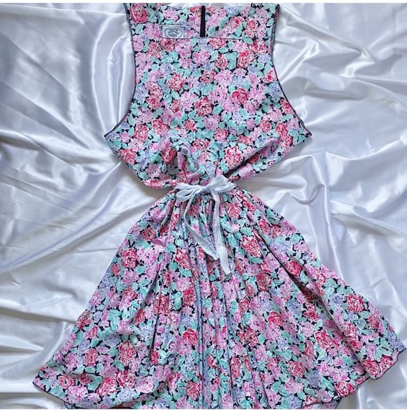 Vintage 80’s Laura Ashley Babydoll Dress - image 4