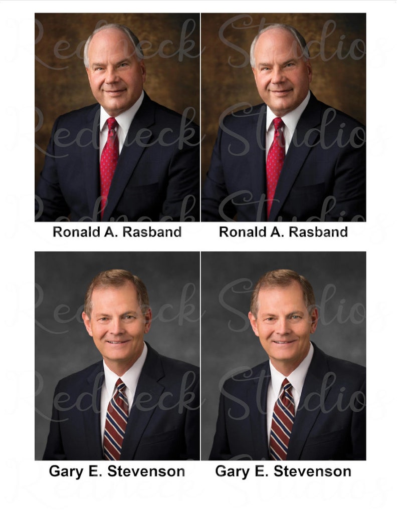 LDS First Presidency memorization cards. LDS updated First Presidency photos. Ronald A Rasband, Gary E Stevenson