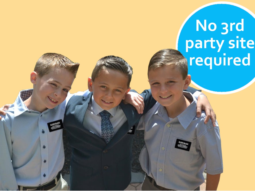 Editable LDS Missionary Badge/tag Compatible With Avery Labels Etsy Editable LDS Missionary Badge/tag Compatible With Avery Labels Etsy