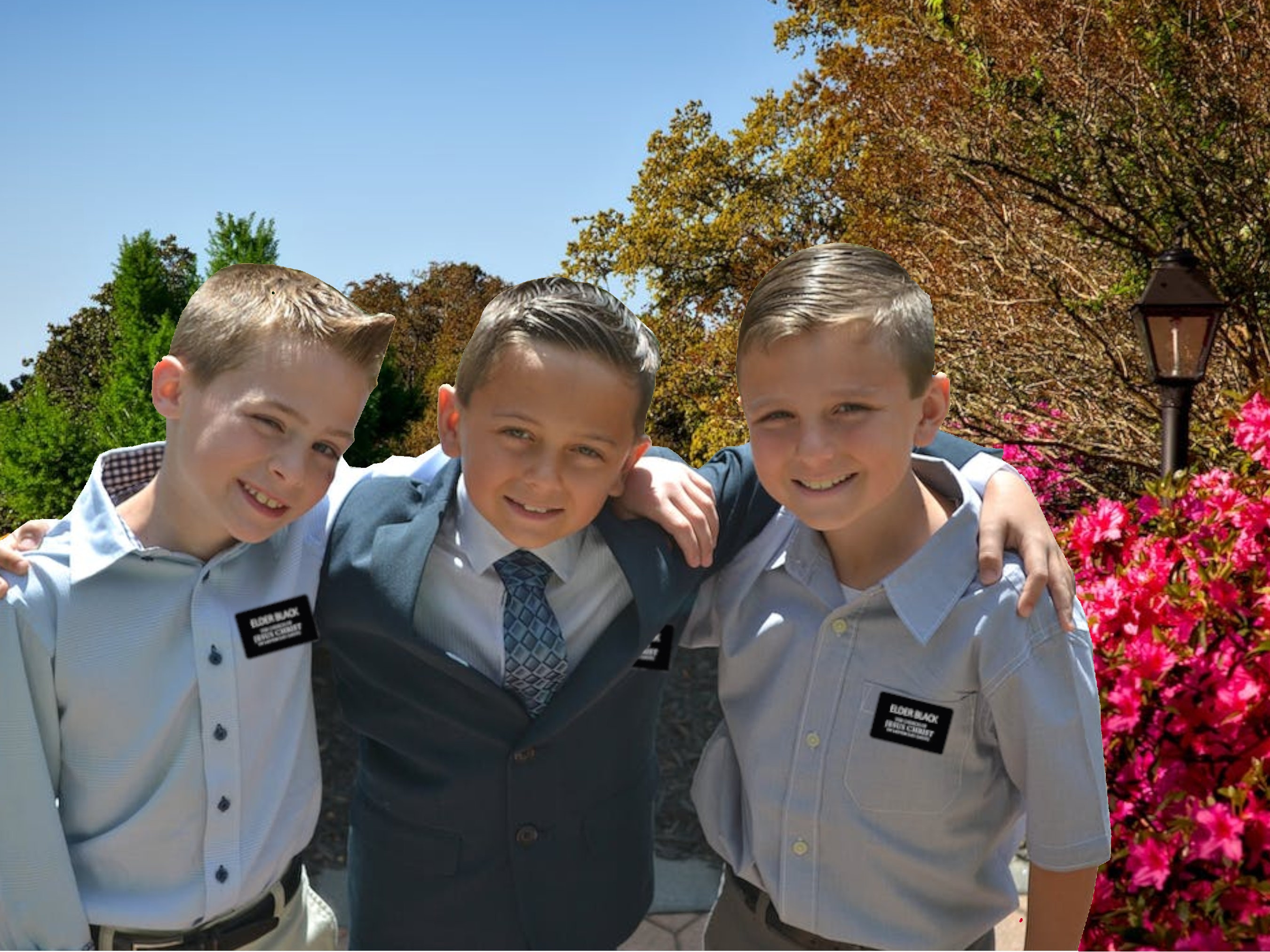 Editable LDS Missionary Tags. Customize and Print on Avery 6873