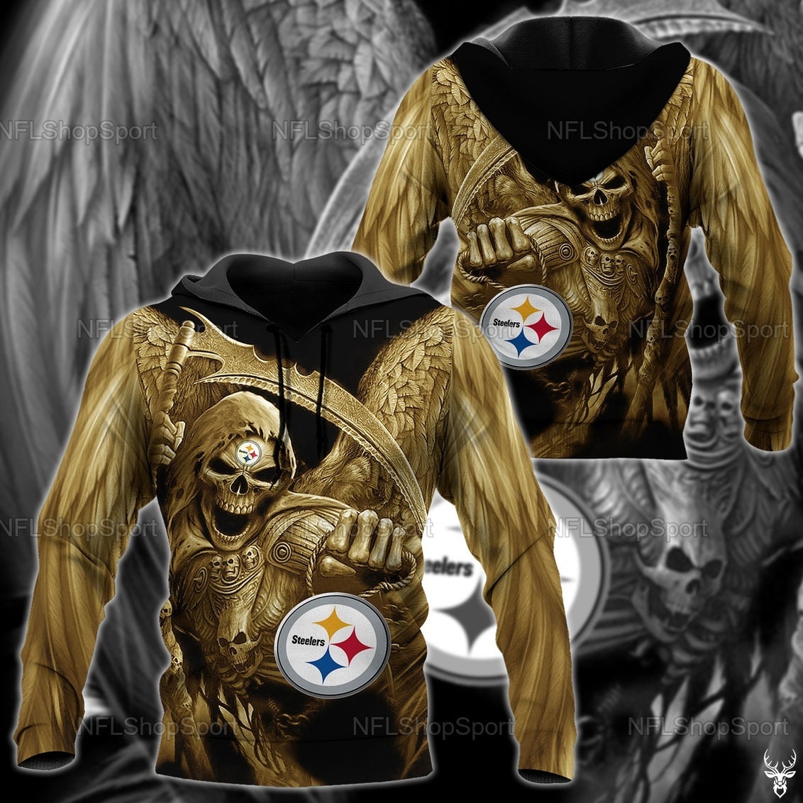 pittsburgh steelers grim reaper wallpapers