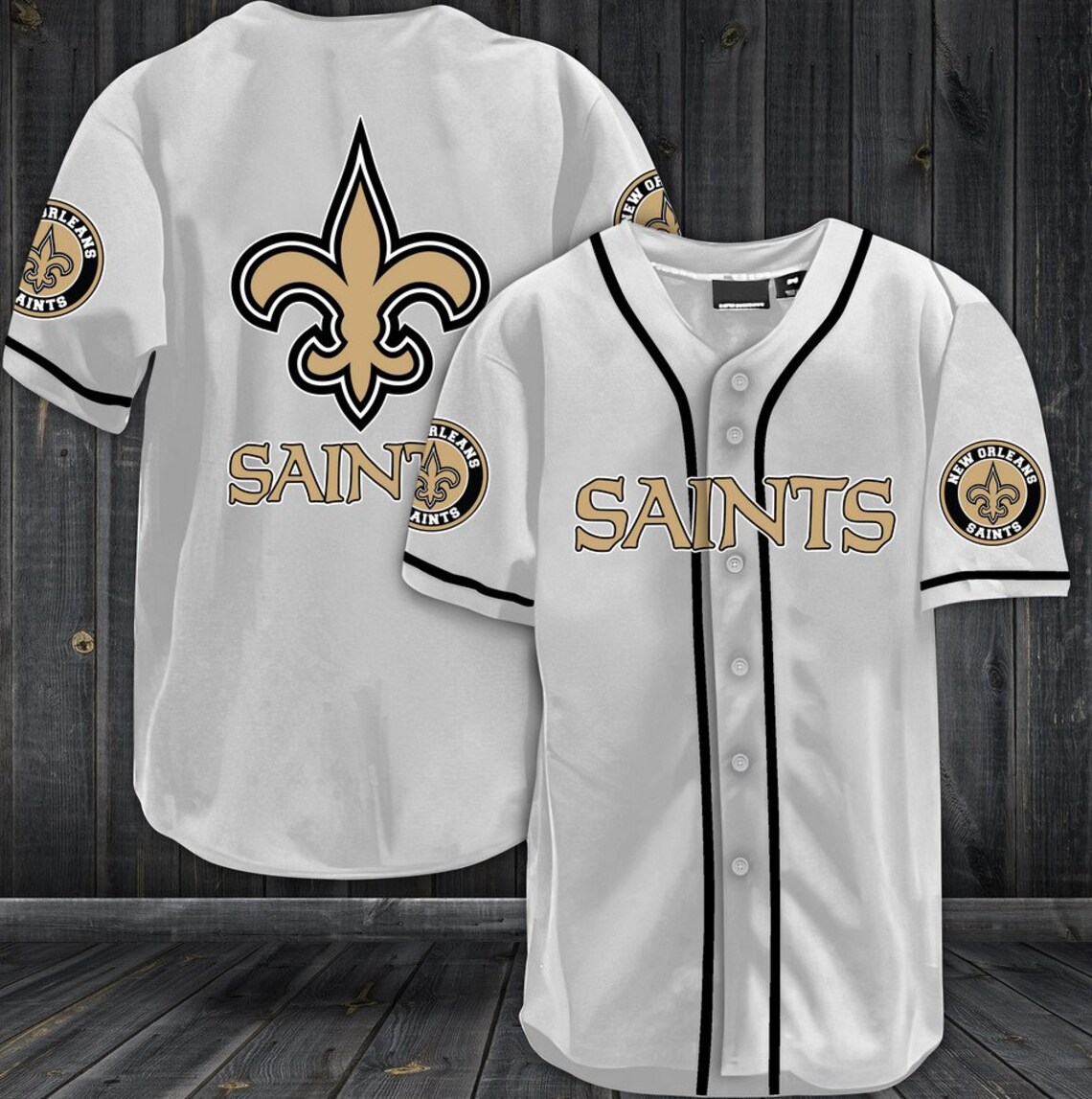 New Orleans Saints Baseball Saints Team Color Baseball NFL | Etsy