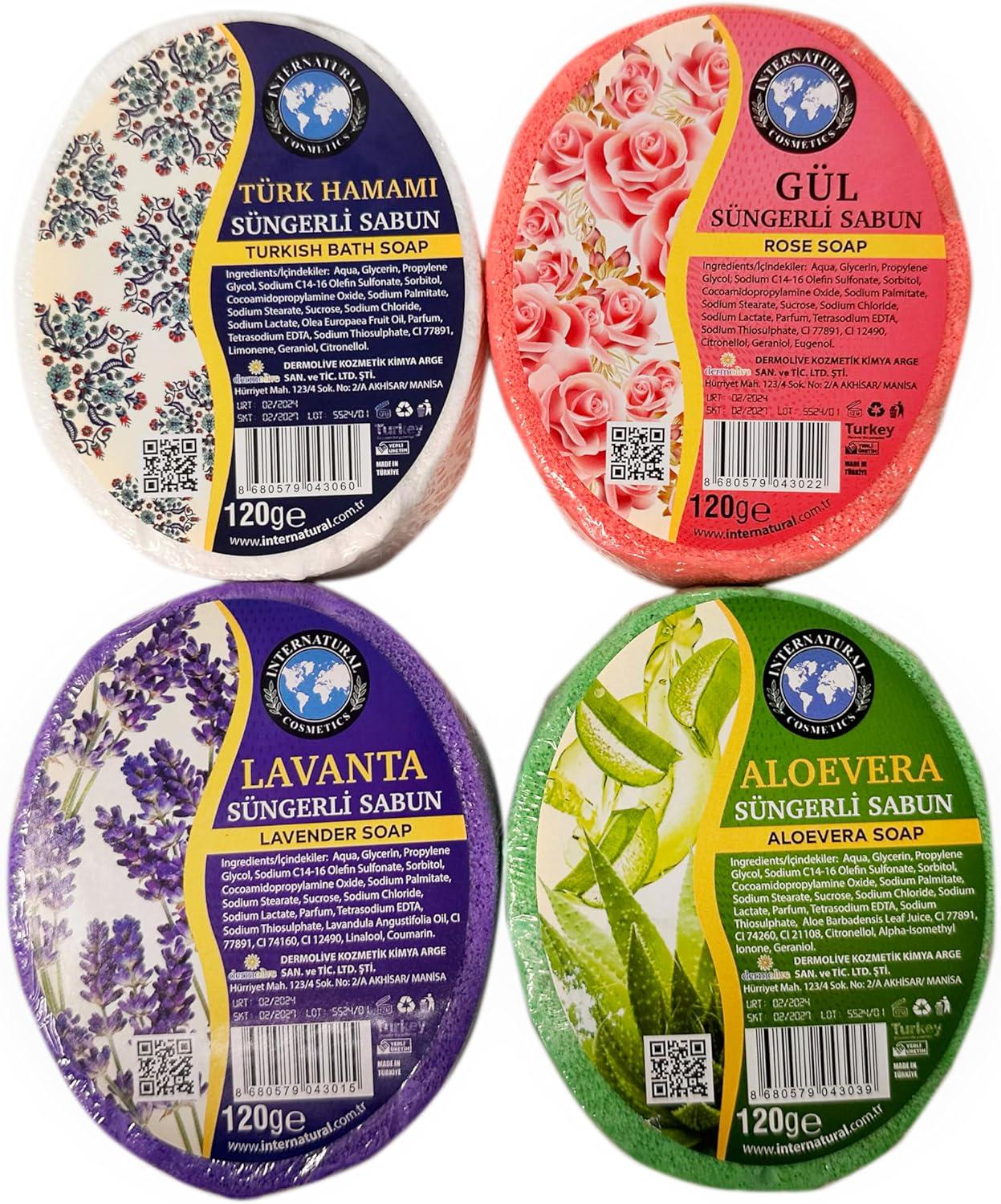 Hammam Sponge Soap 120 Gr. - Natural And Renewing Cleaning - View #9