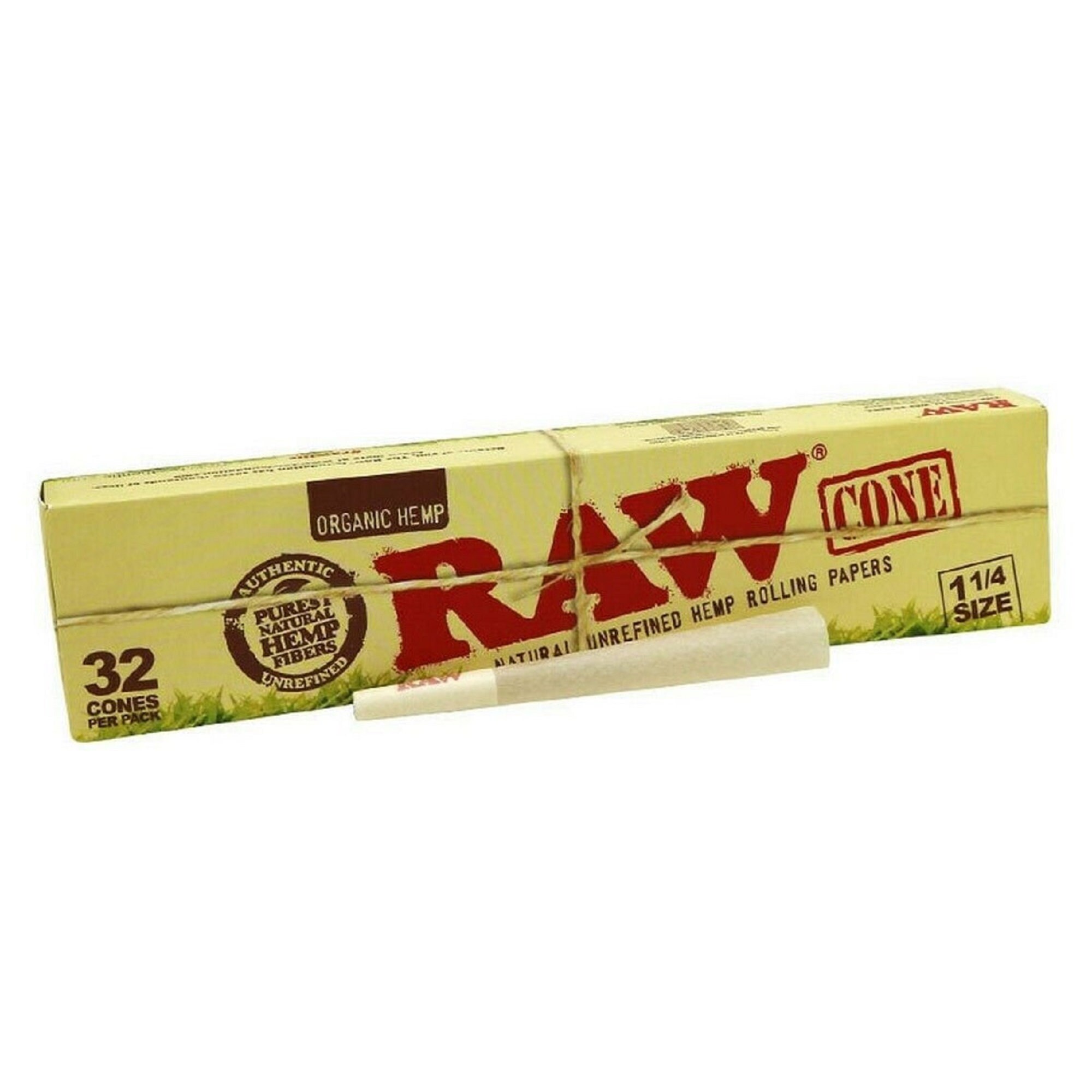 RAW Classic & Organic King Size 1/14 Cones Mega Pack 32 Cones Etsy