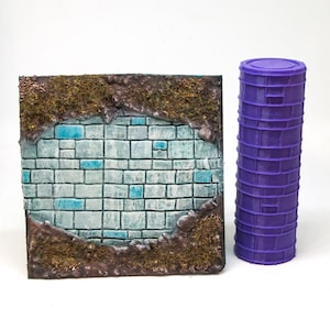 Cobblestone Road Texture Roller for Polymer Clay and XPS Foam Art Roller