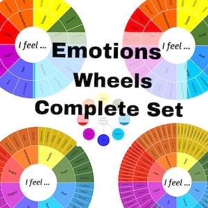 Rueda de las Emociones: Salud Mental, Aprendizaje y Terapia (Descarga Digital)