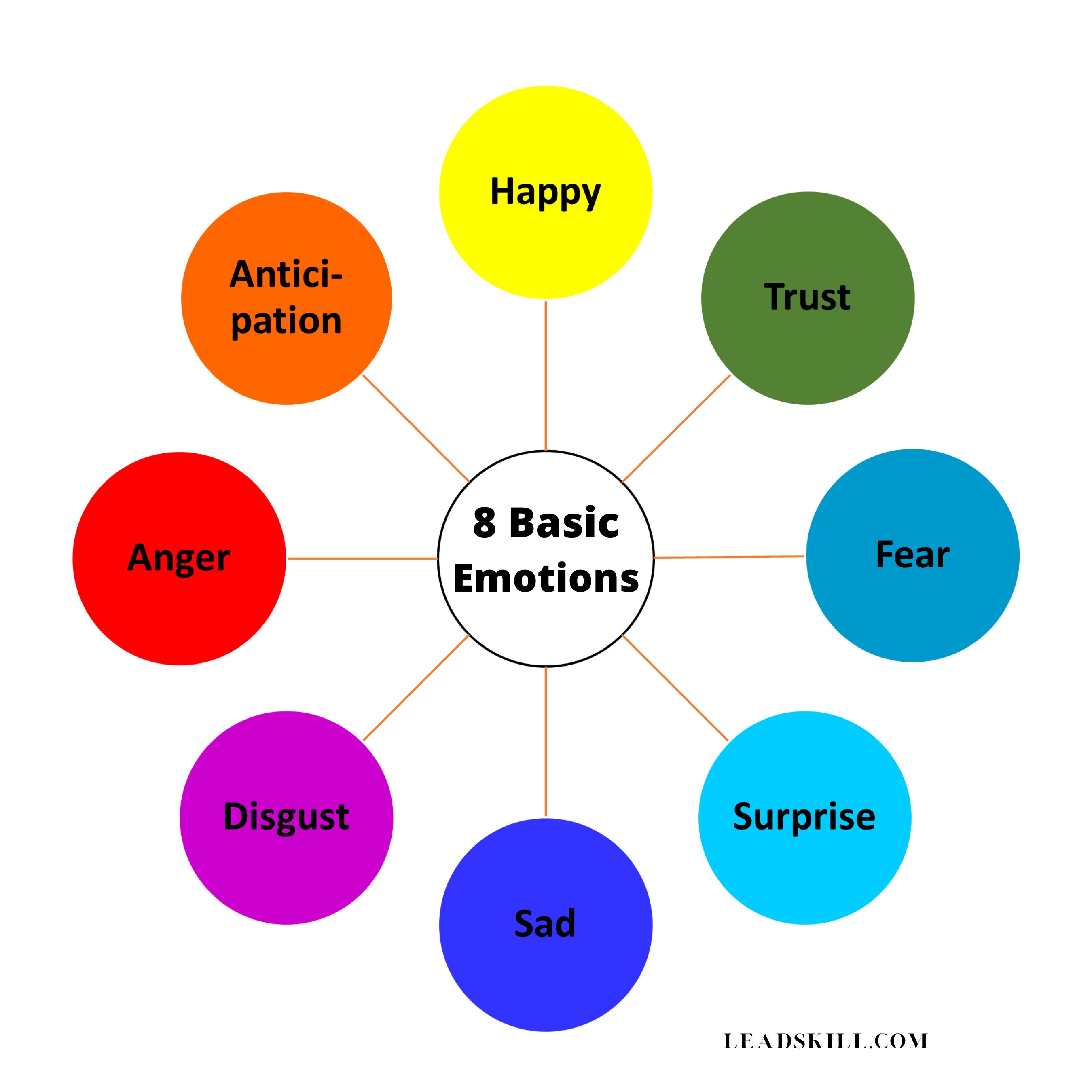 The 6 Types of Basic Emotions