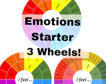 Emotions Starter | DIGITAL Download | Learning Emotions for Emotional Intelligence (24, 32, 48)