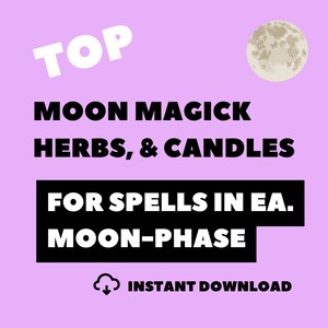 MOON CYCLES | Witch Print,Witchcraft,Witch,Witchy,Witchy Gifts,Witchcraft Supplies,Witchcraft Kit,Beginner Witch,Baby Witch Kit